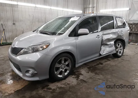2011 Toyota Sienna Se from USA, damaged, VIN 5TDXK3DCXBS046028